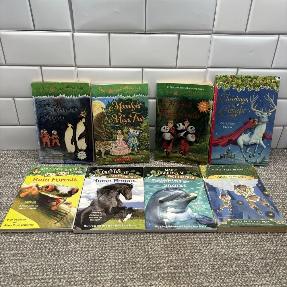 Magic‎ Treehouse Set Of 32 Books Assorted Titles EUC Mary Pope Osborne
